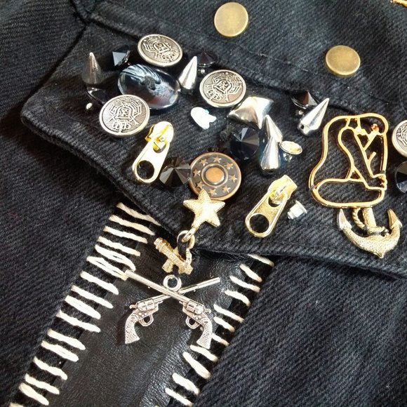 Handmade Jacket - Rat Tails and Coke Nails L - Picture 5 of 13